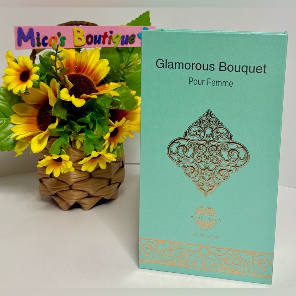 🆕GLAMOROUS Bouquet Pour Femme Eau De Parfum By Mush Mush 100ml / 3.4 FL OZ - Picture 2 of 16